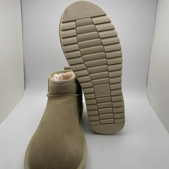 CUSHIONAIRE Women's Cozy pull on boot GREEN 7 - Picture 6 of 6